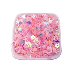 表演眼妆亮片夜光手工diy爱心月亮人鱼姬贝壳雪花软陶多款亮片