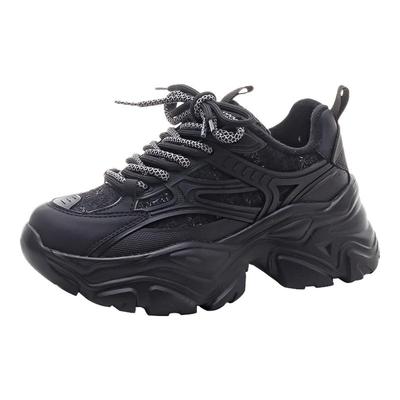 森马加绒老爹鞋女厚底2025新款