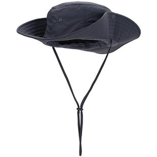 骆驼山溪户外登山帽女遮阳渔夫帽大帽檐徒步防晒帽防紫外线太阳帽