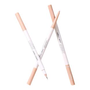 卧蚕提亮笔二合一！sweet mint晶彩双头卧蚕笔新手下至勾勒提亮笔