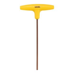 迪速t型内六角扳手单个加长平头六方螺丝刀1.5/2/3/4/5/6/8/10mm