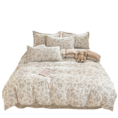 磨毛加厚100全棉被套150x200x230