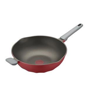 苏泊尔有钛不粘炒锅火红点家用平底锅煎锅电磁炉煎蛋牛排不粘锅