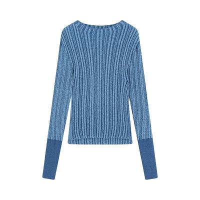 TheBlender针织双色条纹上衣