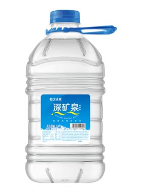 恒大冰泉矿泉水5.5L*4桶整箱特价批发家庭大瓶桶装泡茶天然饮用水