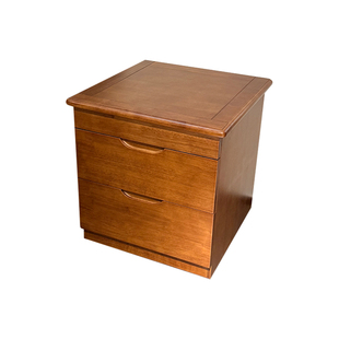 【整装】新中式暗格床头柜实木大容量保险家用卧室防盗隐蔽床边柜