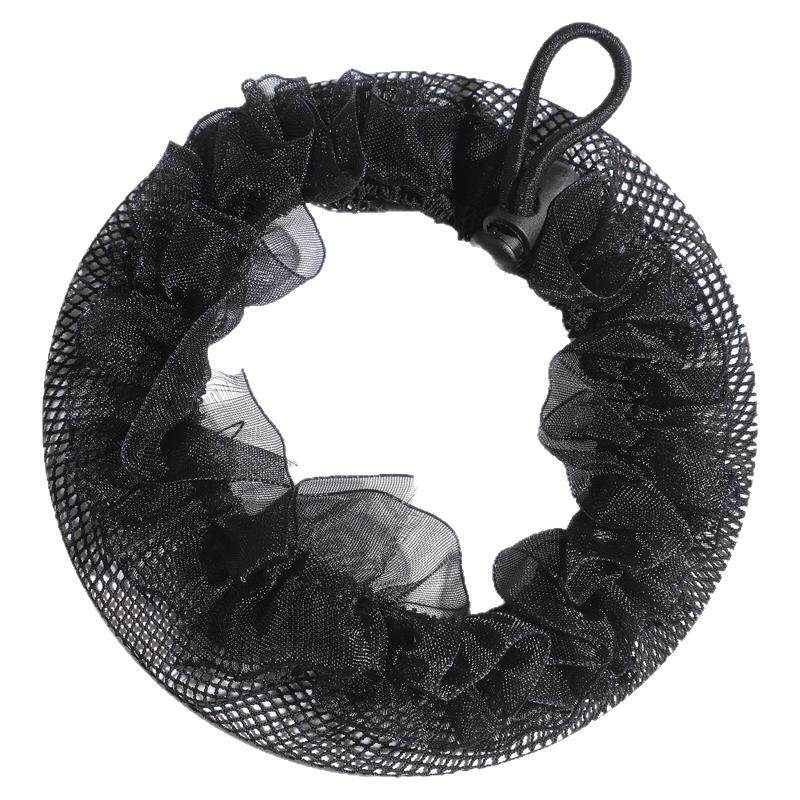 发网女舞蹈生专用网兜隐形头花职业空乘盘头发儿童丸子头盘发头饰