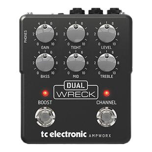 TC Electronic DUAL WRECK PREAMP 双通道吉他电子管前置放大器