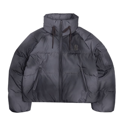 MLB女款羽绒服短款防泼水晕染