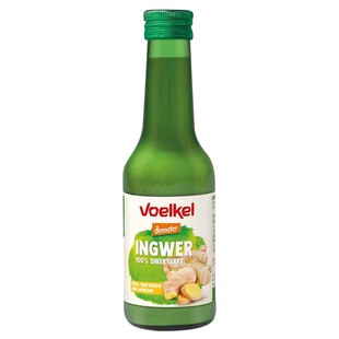 Voelkel有机姜汁0添加糖低卡低热量暖胃除湿暖手抗火火德国进口