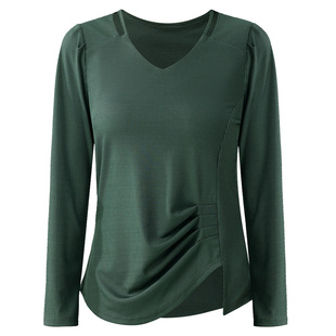 大码健身服女套装胖mm跑步运动瑜伽上衣宽松显瘦遮肚子普拉提训练