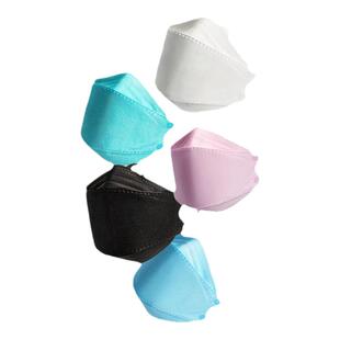 哈药KN95防护口罩每盒10只独立包装柳叶型立体一次性医用外科口罩