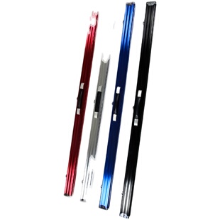 铝合金通杆杆盒双槽3/4斯诺克台球单节一体杆箱3/4杆桶杆包多支