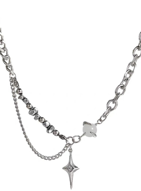 牧羊帅钛钢锁骨链通用锁骨链项链