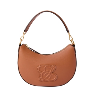 Eland衣恋女士包袋手提包迷你半月形斜挎包2025冬季新款