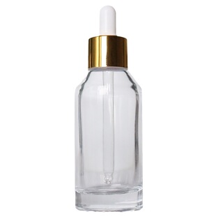 现货赫莲哪HR绿宝瓶100ml50ml30ml斜肩瓶滴管精华瓶护肤品玻璃瓶