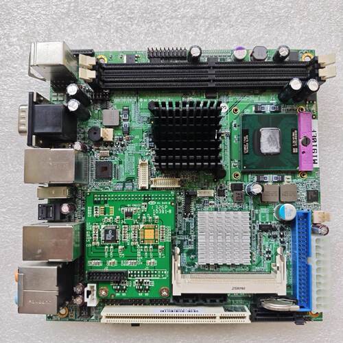 询价-新汉工控机设备主板 MI910EF 带CPU 成色新