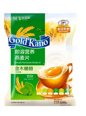 金日禾野营养早餐燕麦片600g低钠