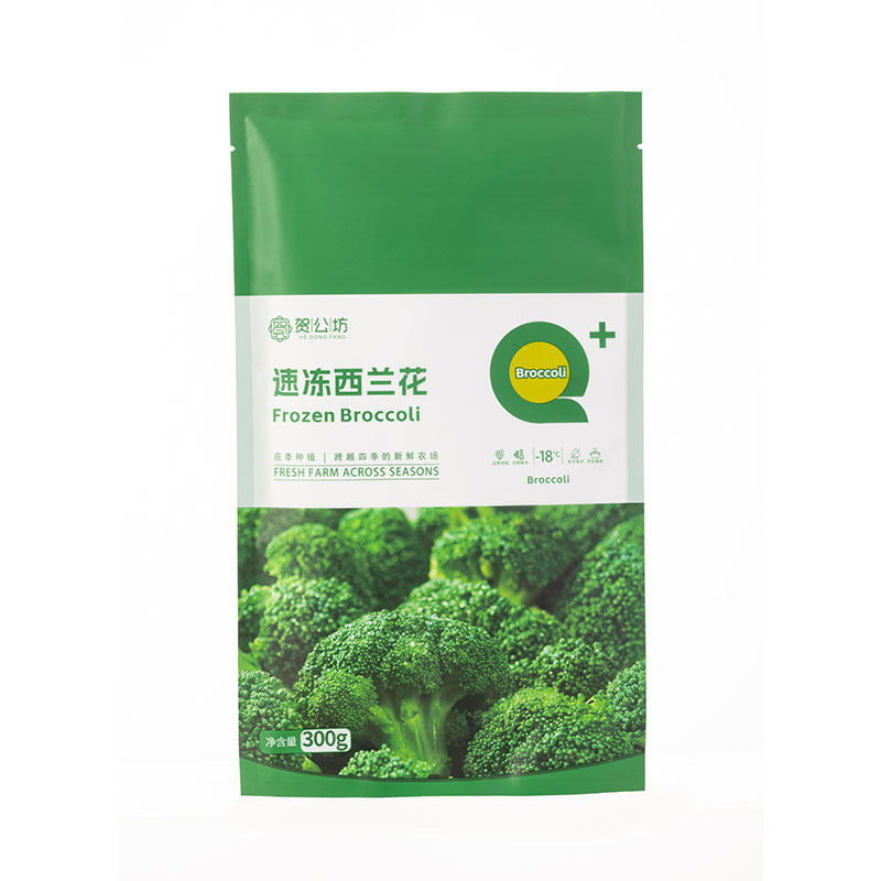 贺公坊西兰花免洗免切冷冻蔬菜
