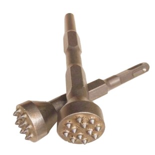 电锤电镐一体式合金凿毛头花锤打荔枝面混凝土桥路墙面砸花锤