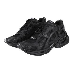 Balenciaga 男士网眼厚底系带老爹鞋运动鞋 772774 W3RBT