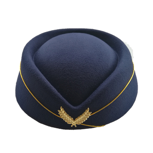 航空空姐制服职业装女款帽空姐帽子英伦礼仪帽工作服影楼演出