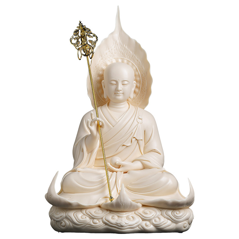陶瓷地藏王菩萨佛像摆件艺术收藏