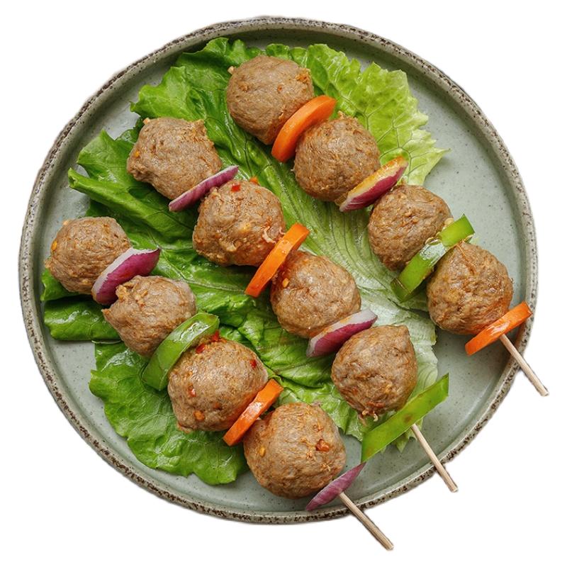 牛肉丸潮汕正宗手打牛筋丸燒烤用