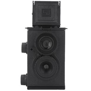 一个创意 怀旧摄影爱好者礼物胶卷经典效果 DIY组装复古双反相机