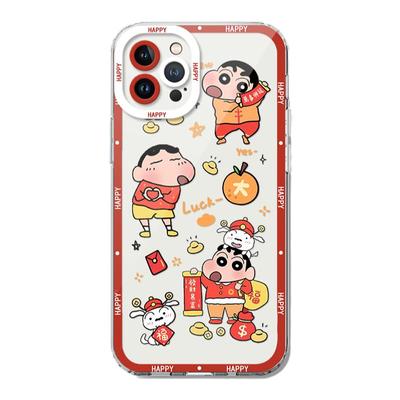 蜡笔小新天使眼透明壳