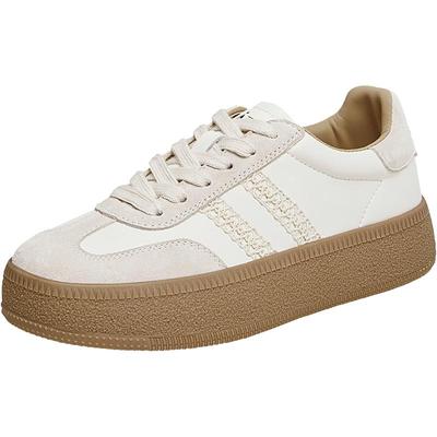 TATA/他她厚底百搭德训鞋