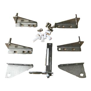 商用冰柜门铰链合页加厚不锈钢冰箱格林斯达星星厨房回力五金配件