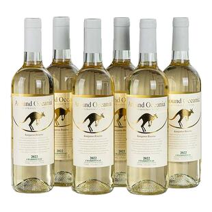 澳大利亚进口环澳大袋鼠干白葡萄酒13度霞多丽冰酒女士微醺晚安酒