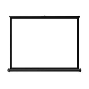 小型简易投影幕布落地免安装移动便携桌面幕布20寸30寸40寸50寸立式手拉高清户外地拉式幕布学生宿舍投影布幕