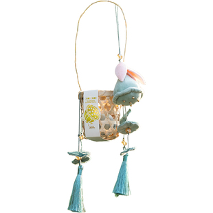 新年好运连连莲蓬香囊香包挂件艾草中药香料过年春节挂饰装饰礼物