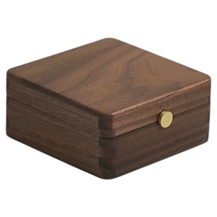 特别好看的收纳盒实木10g20g50g黄金金条保存盒桌面攒金盒正方形