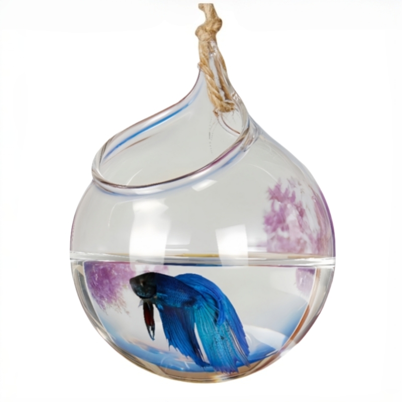 欧式 悬挂玻璃花瓶 壁挂 多肉植物吊球水培吊瓶婚庆礼仪道具包邮