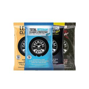 化学小子湿纸巾汽车内饰中性皮革/全域清洁/橡胶塑料养护快速去污