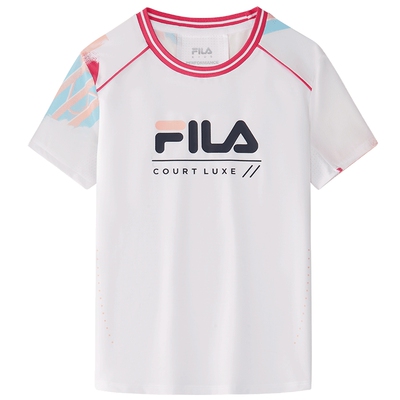 FILA斐乐中大童透气T恤