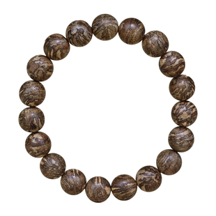 天然野生沉香柬埔寨鹧鸪斑菩萨棋佛珠手串九分沉水级男女款