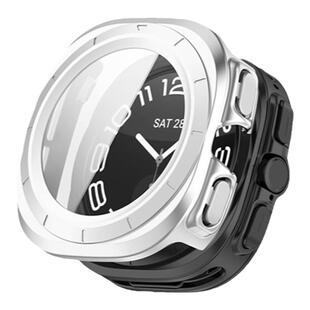 适用三星watchultra保护壳Galaxy watch Ulrta表壳手表超清一体钢化膜防刮保护套47mm半包PC硬壳防摔保护套