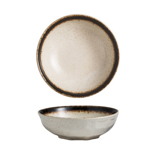 创意陶瓷碗大号米饭碗单个 6寸家用碗韩版网红碗燕麦碗汤面碗