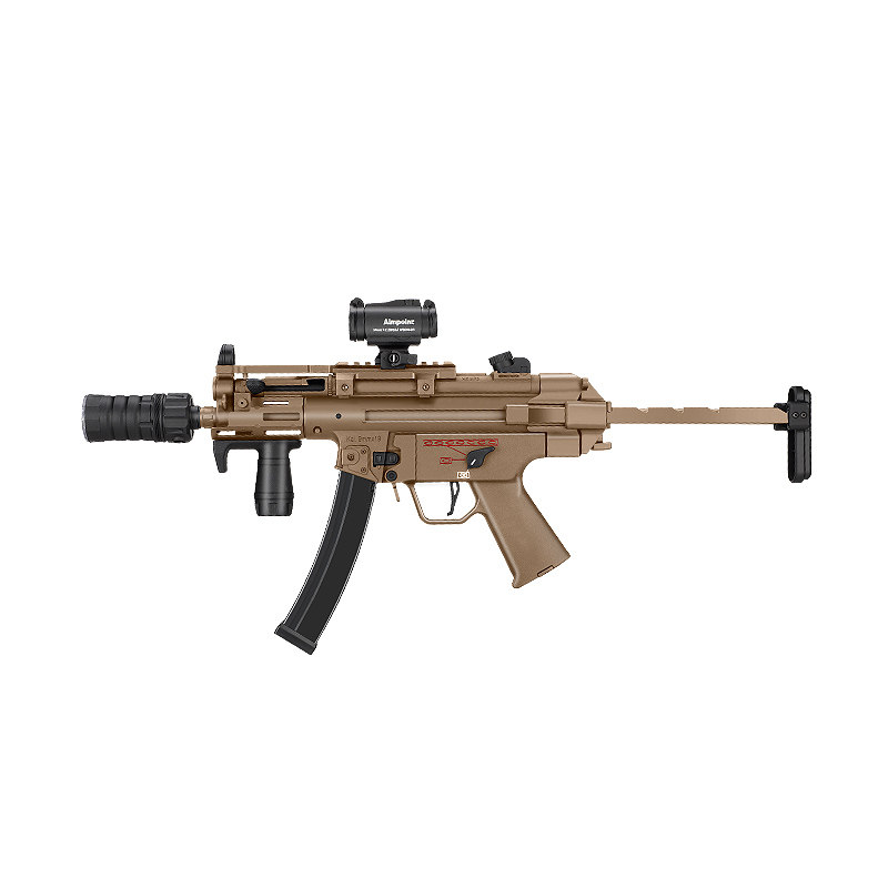 第二批盛烨MP5K升级款电动回膛空挂短突冲锋玩具枪真人cs男发射器