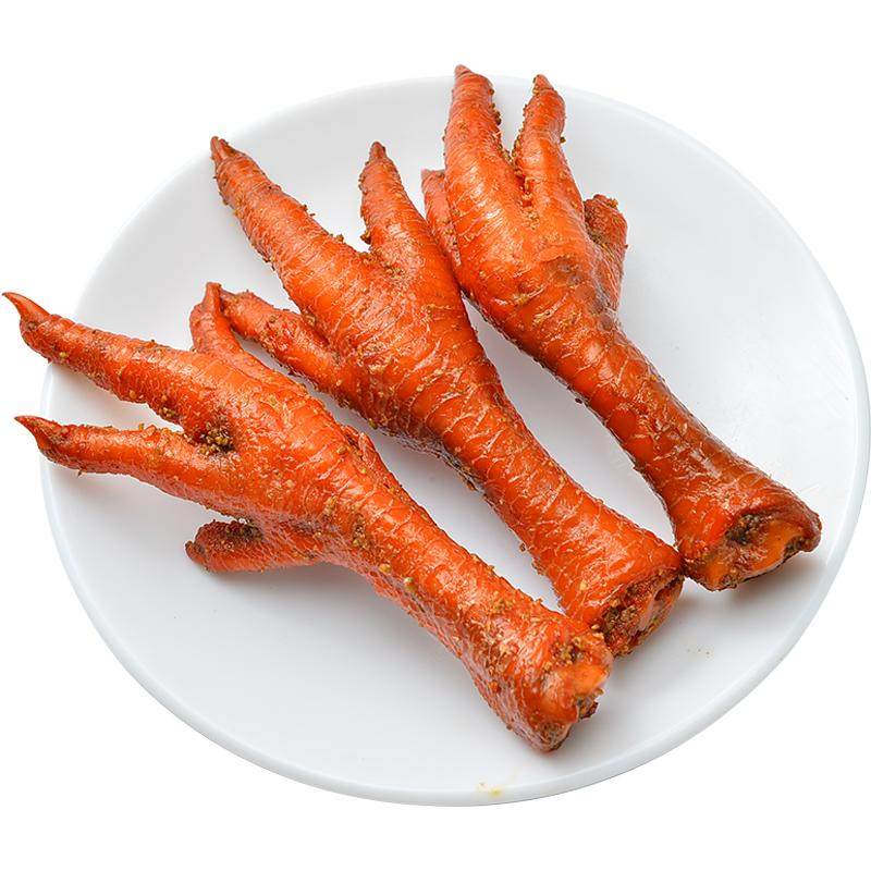 沟帮子香熏鸡爪10袋品牌直发卤味熟食凤爪鸡肉零食休闲青花瓷系列