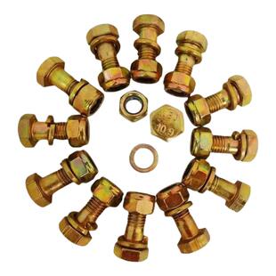 旋耕机刀片专用螺丝12.9级高强度微耕机螺栓开元机刀库梨刀自锁丝