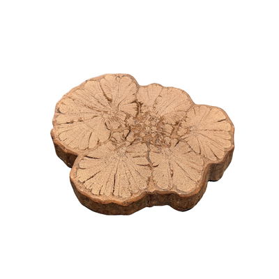 天然九龙藤原木色复古杯垫