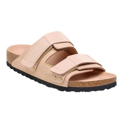 BIRKENSTOCK勃肯绒面魔术贴拖鞋