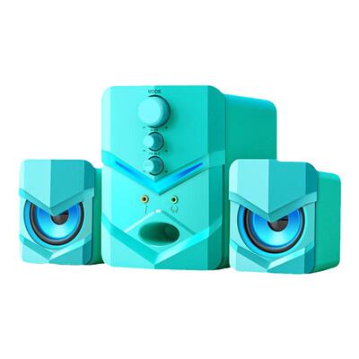 2.1麦克风耳机一体重低音炮