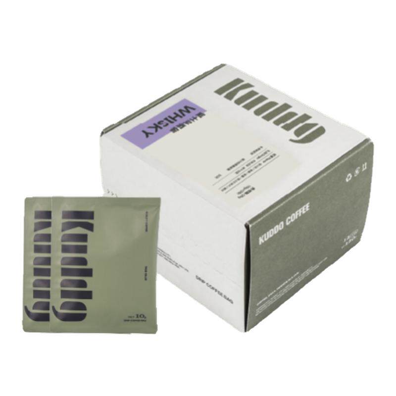 KUDDO多口味挂耳咖啡包黑咖啡美式新鲜烘焙现磨黑咖啡粉12*10g