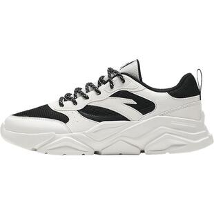 安踏男鞋运动鞋2026新款春季复古休闲鞋透气鞋子厚底增高老爹鞋男